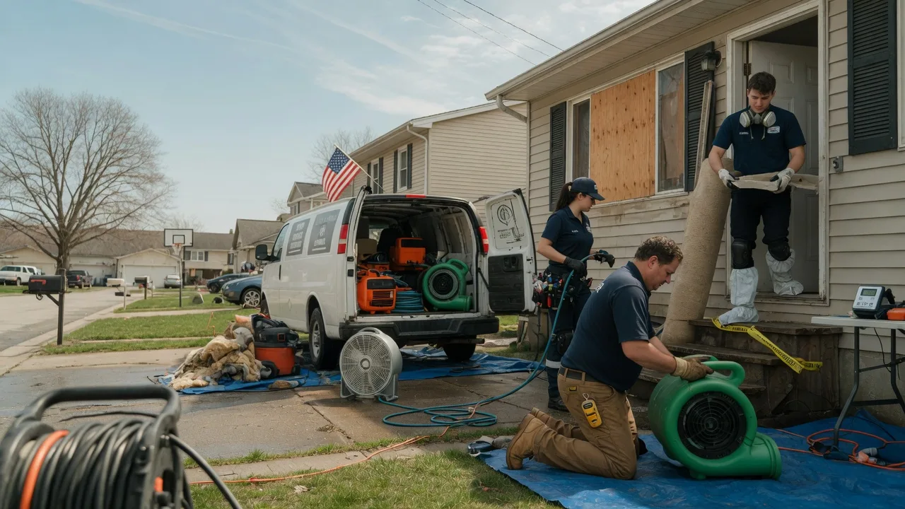 Water Damage Restoration in Harrod, OH near me